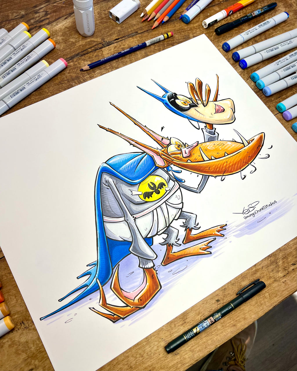 MAN BAT (PRINT)